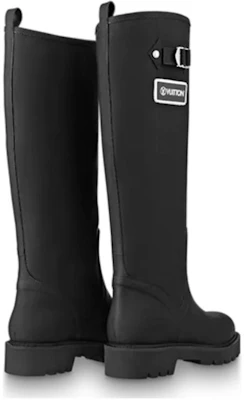(W) Louis Vuitton Territory Flat High Boots 'Hitam' 1A9H1Z Purchase (W) Louis Vuitton Territory Flat High Boots 'Hitam' 1A9H1Z