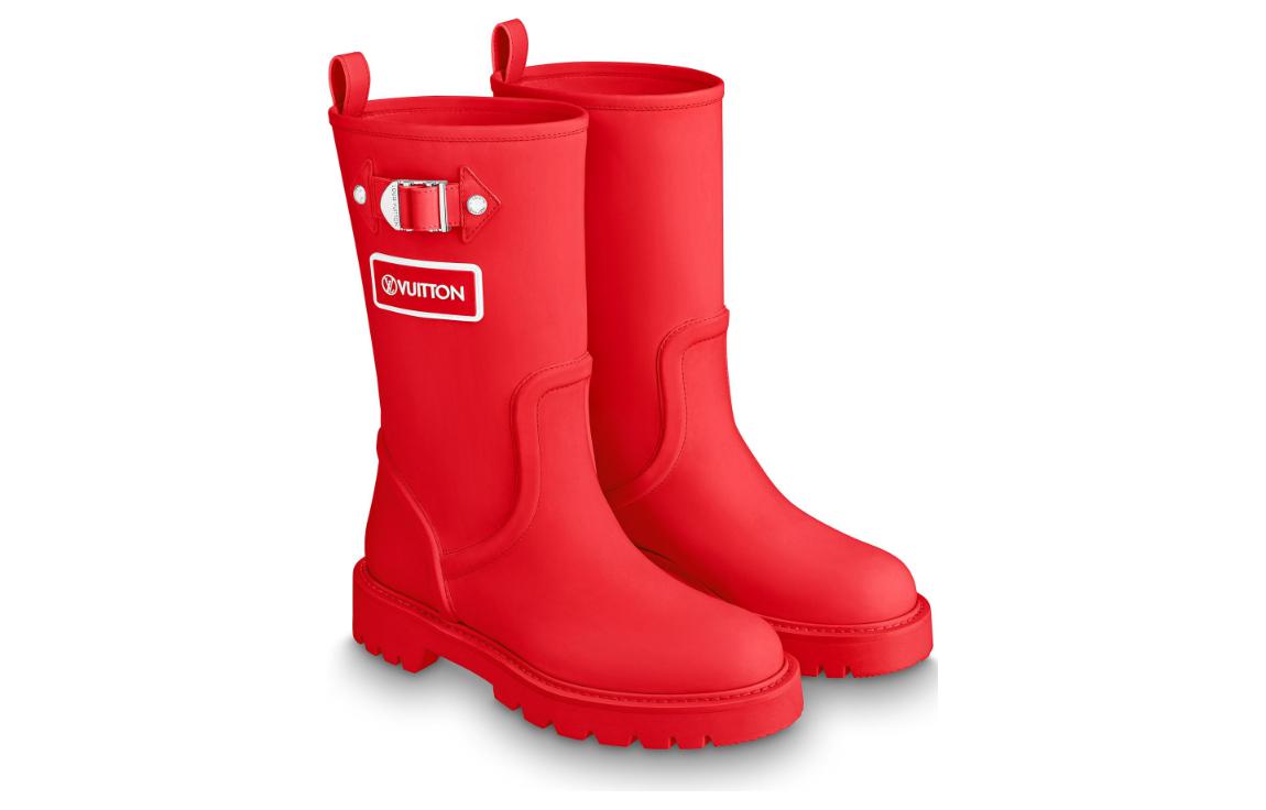 Order (W) Botas Altas Planas Louis Vuitton Territory 'Rojo' 1A9H9M