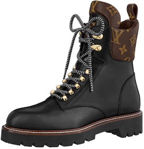 (W) Botas Louis Vuitton Territory Flat Ranger 'Negro con Cuello Monograma' 1A958P Buy (W) Botas Louis Vuitton Territory Flat Ranger 'Negro con Cuello Monograma' 1A958P