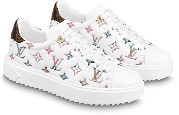 (W) Louis Vuitton Time Out Sneakers 'Monogram Berwarna-warni' 1AAOSH Order (W) Louis Vuitton Time Out Sneakers 'Monogram Berwarna-warni' 1AAOSH