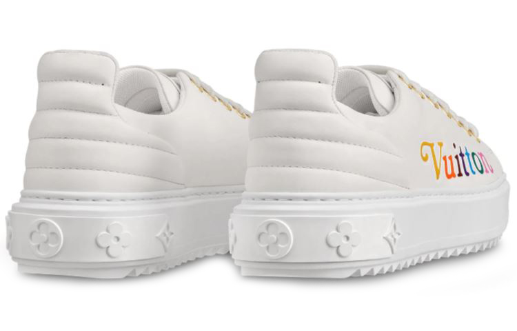 (W) LV Time Out Vuitton Sneakers White 圖 4
