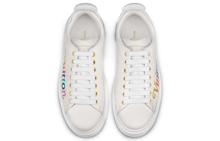 (W) LV Time Out Vuitton Sneakers White 圖 5
