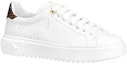 Order (Women) Louis Vuitton Time Out Sneakers 'White with White Monogram' 1A9HBT