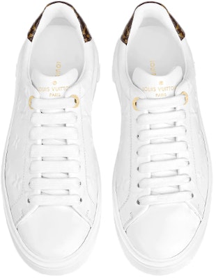 LOUIS VUITTON Time Out 休閒 平底鞋 女款 白色 Shop LOUIS VUITTON Time Out 休閒 平底鞋 女款 白色