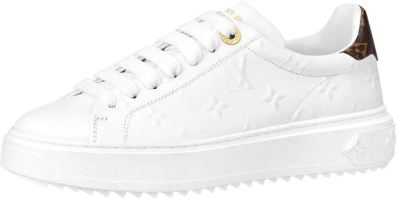 (W) Louis Vuitton Time Out Sepatu 'Putih Monogram Cokelat' 1AAE5M Buy (W) Louis Vuitton Time Out Sepatu 'Putih Monogram Cokelat' 1AAE5M