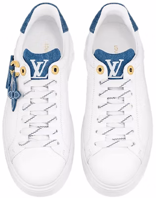 (W) Zapatillas Louis Vuitton Time Out 'Blancas con Azul Denim' 1ABB4R Lookbook (W) Zapatillas Louis Vuitton Time Out 'Blancas con Azul Denim' 1ABB4R