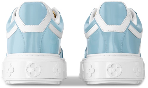 LOUIS VUITTON Time Out 圓頭繫帶 低筒 板鞋 女款 白藍色 Purchase LOUIS VUITTON Time Out 圓頭繫帶 低筒 板鞋 女款 白藍色