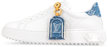 (Women) Louis Vuitton Time Out 'White Blue' 1ACHU9 (Women) Louis Vuitton Time Out 'White Blue' 1ACHU9