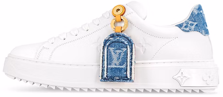 (Women) Louis Vuitton Time Out 'White Blue' 1ACHU9 (Women) Louis Vuitton Time Out 'White Blue' 1ACHU9
