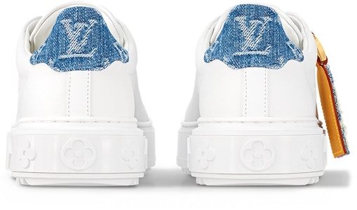 (W) 루이비통 타임아웃 '화이트 블루' 스니커즈 1ACHU9 Purchase (W) 루이비통 타임아웃 '화이트 블루' 스니커즈 1ACHU9