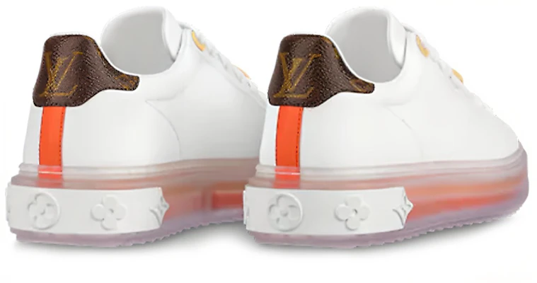 (W) Louis Vuitton Time Out ''Blanc Orange'' 1A8NGK Shop (W) Louis Vuitton Time Out ''Blanc Orange'' 1A8NGK