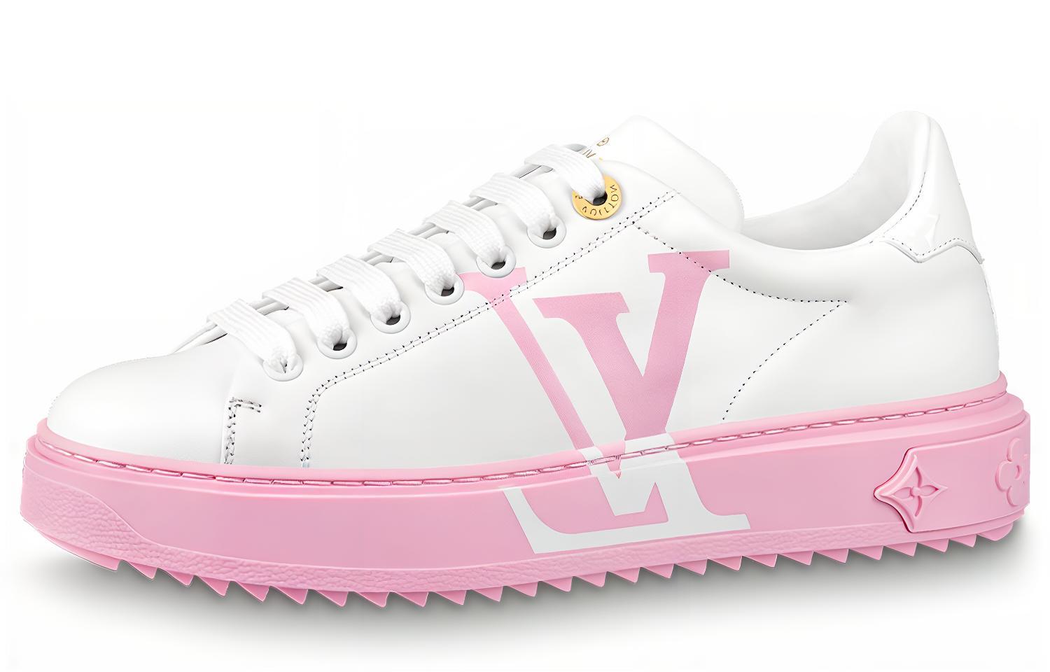 (Women) Louis Vuitton Time Out 'White Pink' 1A8MZL