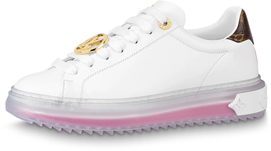 (W) 루이비통 타임아웃 스니커즈 (화이트 핑크 골드) 1A8NFR Buy (W) 루이비통 타임아웃 스니커즈 (화이트 핑크 골드) 1A8NFR