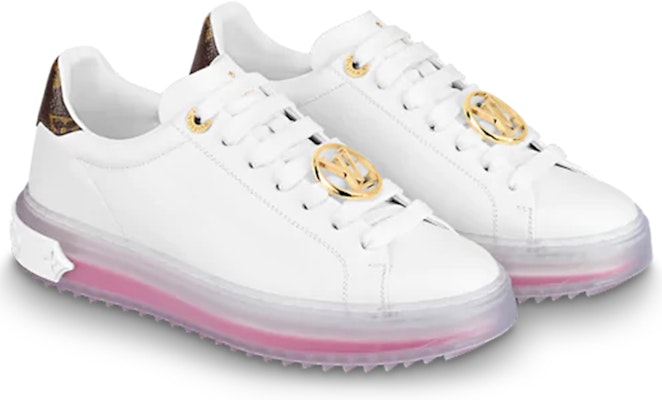 (W) Zapatillas Louis Vuitton Time Out 'Blanco Rosa Oro' 1A8NFR Lookbook (W) Zapatillas Louis Vuitton Time Out 'Blanco Rosa Oro' 1A8NFR