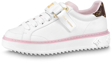 (Women) Louis Vuitton Time Out 'White Pink' 1AB18S (Women) Louis Vuitton Time Out 'White Pink' 1AB18S