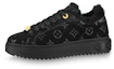 Buy (W) Sneakers Louis Vuitton Time Out Shearling 'Black Monogram with Gold' 1A95KN