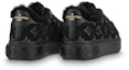 Shop (W) Louis Vuitton Time Out Shearling Sneakers 'Monogram Hitam dengan Emas' 1A95KN