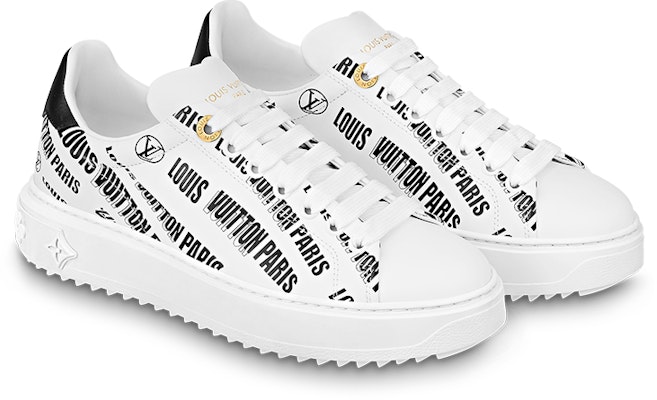 Louis Vuitton 路易威登 Time Out 防滑耐磨 低筒休閒板鞋 女款 黑白 Order Louis Vuitton 路易威登 Time Out 防滑耐磨 低筒休閒板鞋 女款 黑白