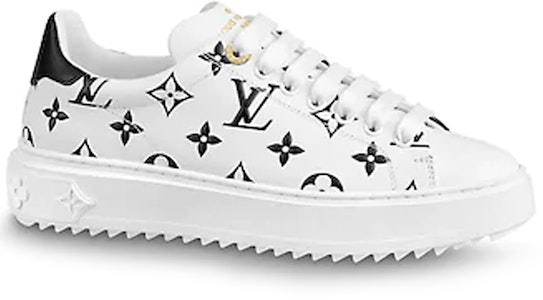 (W) 路易威登 LV Time Out 运动鞋 黑色/白色 1A87NF Order (W) 路易威登 LV Time Out 运动鞋 黑色/白色 1A87NF