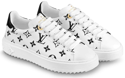 (W) 路易威登 LV Time Out 运动鞋 黑色/白色 1A87NF Lookbook (W) 路易威登 LV Time Out 运动鞋 黑色/白色 1A87NF