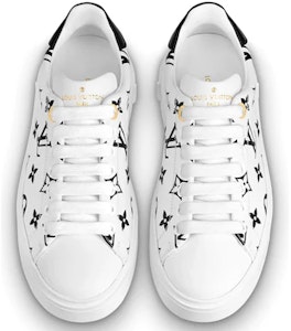 (W) 路易威登 LV Time Out 运动鞋 黑色/白色 1A87NF Purchase (W) 路易威登 LV Time Out 运动鞋 黑色/白色 1A87NF