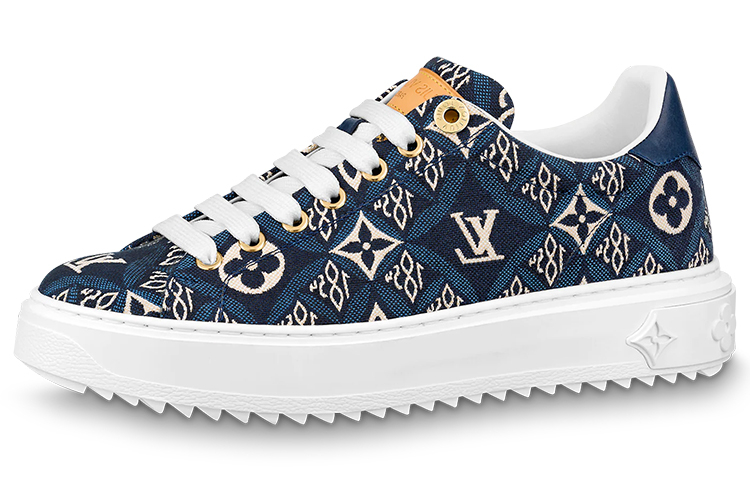 (Women) Louis Vuitton Time Out Sneaker 'Blue' 1A8O01
