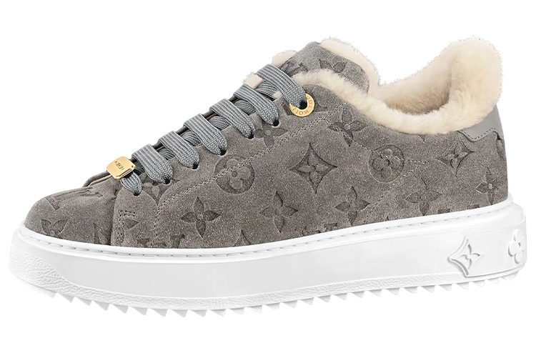 (Women) Louis Vuitton Time Out Sneaker 'Grey' 1AADYD