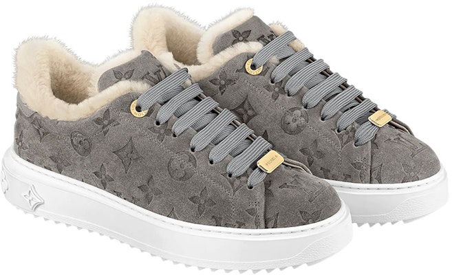 (W) Louis Vuitton Time Out Sneaker 'Kelabu' 1AADYD Order (W) Louis Vuitton Time Out Sneaker 'Kelabu' 1AADYD