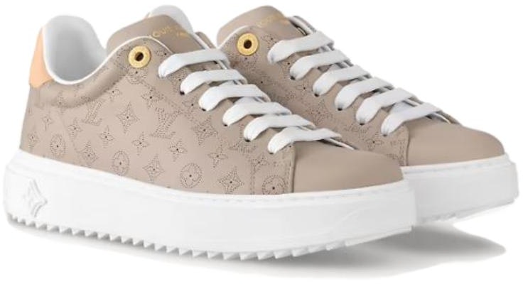 (W) Sneaker Louis Vuitton Time Out 'Kulit Anak Sapi Abu Terang Low-Top' 1ACHPK Lookbook (W) Sneaker Louis Vuitton Time Out 'Kulit Anak Sapi Abu Terang Low-Top' 1ACHPK