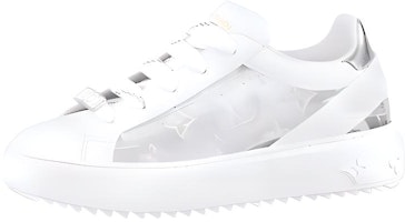 (Women) Louis Vuitton Time Out Sneaker 'White Blue' 1A9PZA (Women) Louis Vuitton Time Out Sneaker 'White Blue' 1A9PZA