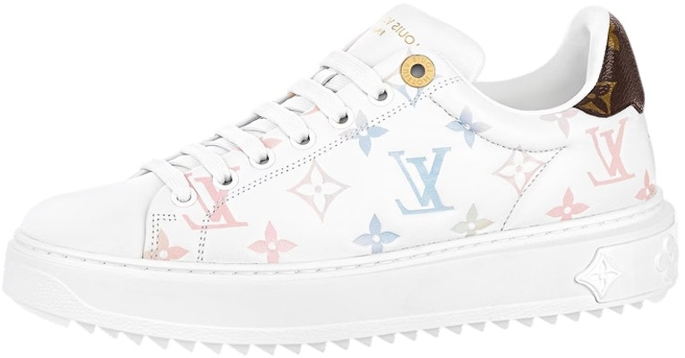 (W) Louis Vuitton Time Out Sneakers 'Putih dengan Monogram Impian' 1ABZMF Buy (W) Louis Vuitton Time Out Sneakers 'Putih dengan Monogram Impian' 1ABZMF