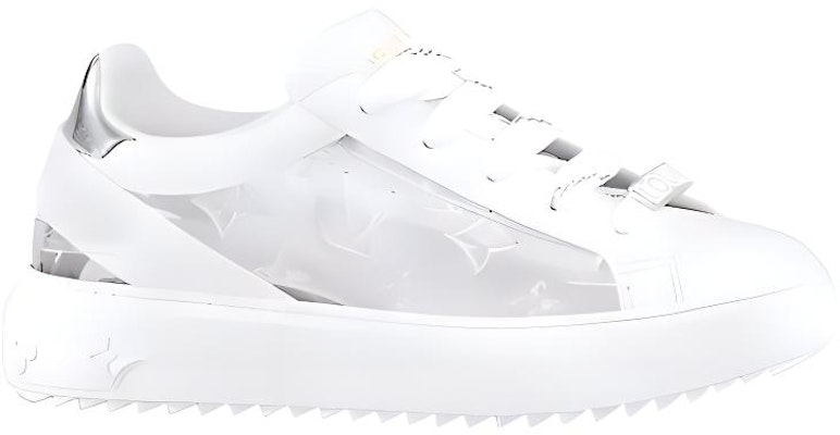 (W) Louis Vuitton Time Out Sneaker 'Putih Biru' 1A9PZA Order (W) Louis Vuitton Time Out Sneaker 'Putih Biru' 1A9PZA