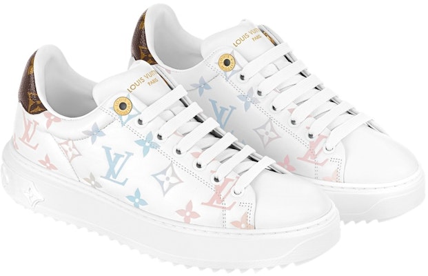 (W) Louis Vuitton Time Out Sneakers 'Putih dengan Monogram Impian' 1ABZMF Order (W) Louis Vuitton Time Out Sneakers 'Putih dengan Monogram Impian' 1ABZMF