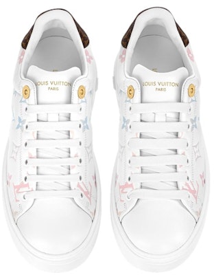 (W) Louis Vuitton Time Out Sneakers 'Putih dengan Monogram Impian' 1ABZMF Lookbook (W) Louis Vuitton Time Out Sneakers 'Putih dengan Monogram Impian' 1ABZMF