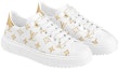 Lookbook (Women) Louis Vuitton Time Out Sneakers 'White with Gold Monogram' 1A8TAA
