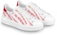 (Women) Louis Vuitton Time Out Sneaker 'White Red' 1A9D2M