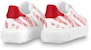 (Women) Louis Vuitton Time Out Sneaker 'White Red' 1A9D2M