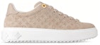Order (Women) Louis Vuitton Time Out Sneakers 'Beige Minimonogram' 1ABR2I