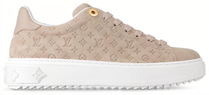 (W) Louis Vuitton Time Out Sneakers 'Beige Minimonogram' Sepatu Olahraga 1ABR2I Order (W) Louis Vuitton Time Out Sneakers 'Beige Minimonogram' Sepatu Olahraga 1ABR2I