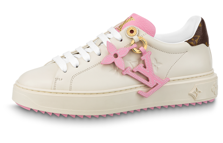 (Women) Louis Vuitton Time Out Sneakers 'Beige Pink' 1ABB5S