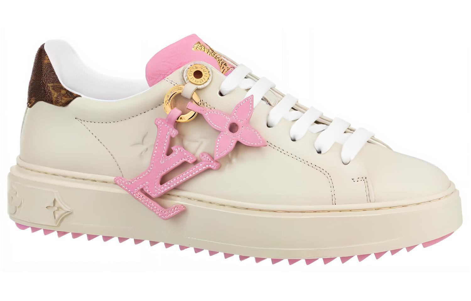 Order (W) Zapatillas Louis Vuitton Time Out 'Beige Rosa' 1ABB5S