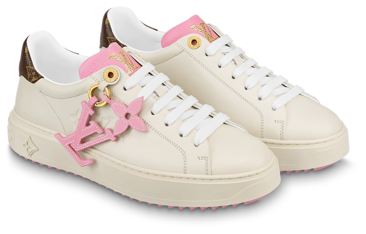 Lookbook (W) Zapatillas Louis Vuitton Time Out 'Beige Rosa' 1ABB5S