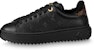 (W) Louis Vuitton Time Out Kasut 'Monogram Hitam dengan Shearling' 1AAE04