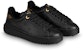 (W) Louis Vuitton Time Out Kasut 'Monogram Hitam dengan Shearling' 1AAE04
