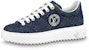 (W) Louis Vuitton Time Out Sneakers 'Jaring Denim Biru' 1AADME