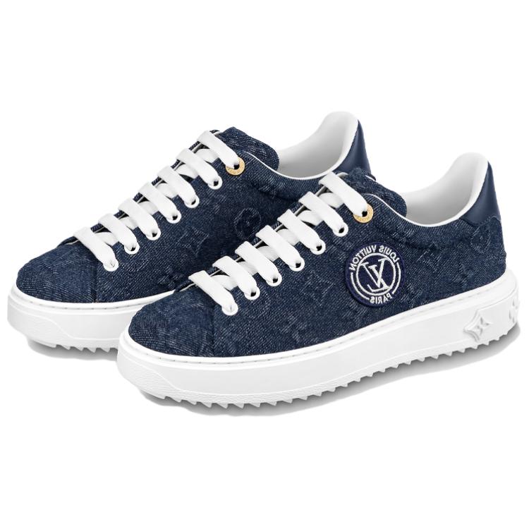 Lookbook (W) ルイ・ヴィトン タイムアウト・スニーカー デニムブルー 1AADME