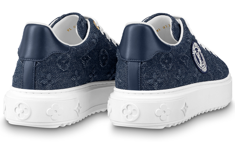 Purchase (W) ルイ・ヴィトン タイムアウト・スニーカー デニムブルー 1AADME