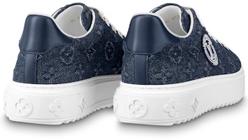 路易威登 Time Out 系帶 時尚板鞋 女款 藍色 Purchase 路易威登 Time Out 系帶 時尚板鞋 女款 藍色