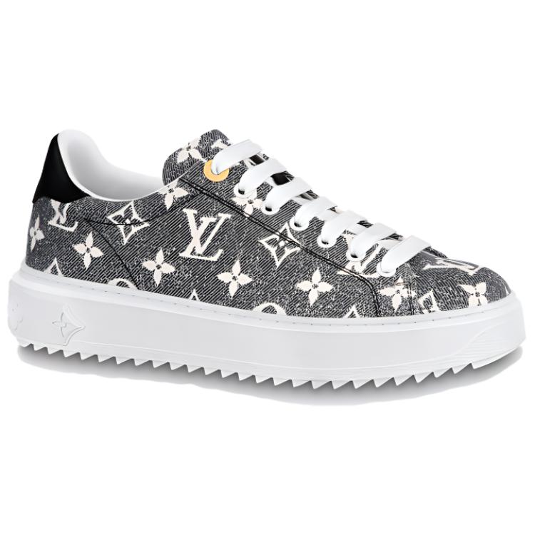 Order LOUIS VUITTON Time Out 系帶 低筒 時髦板鞋 女款 灰白