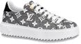 Order (Women) Louis Vuitton Time Out Sneakers 'Grey Denim Monogram' 1AAW2Q